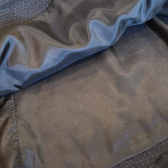 Shabby Apple Shimmery Black Cap Sleeve Tea Length Dress, XS - Picture 6 of 10